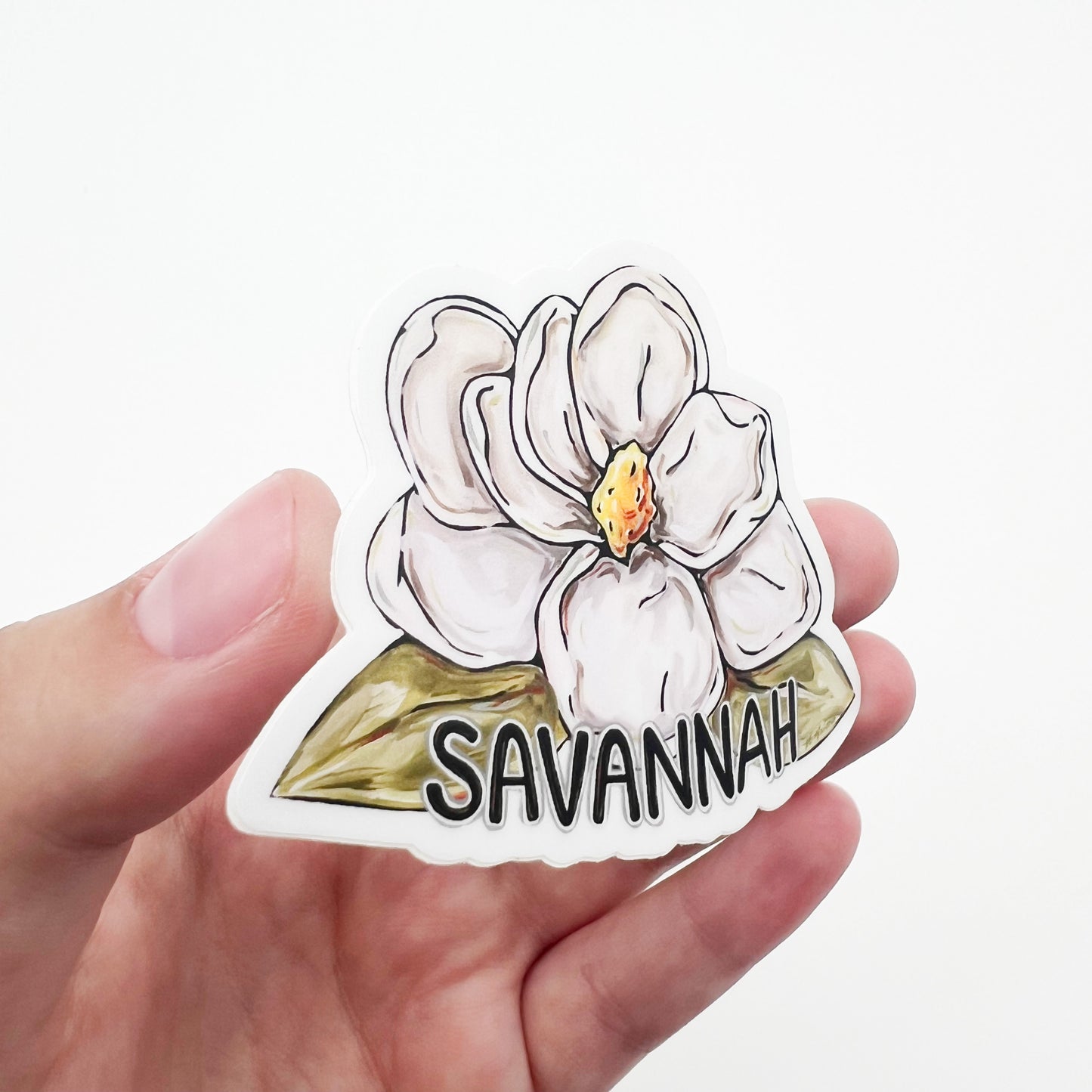 Savannah Magnolia Sticker