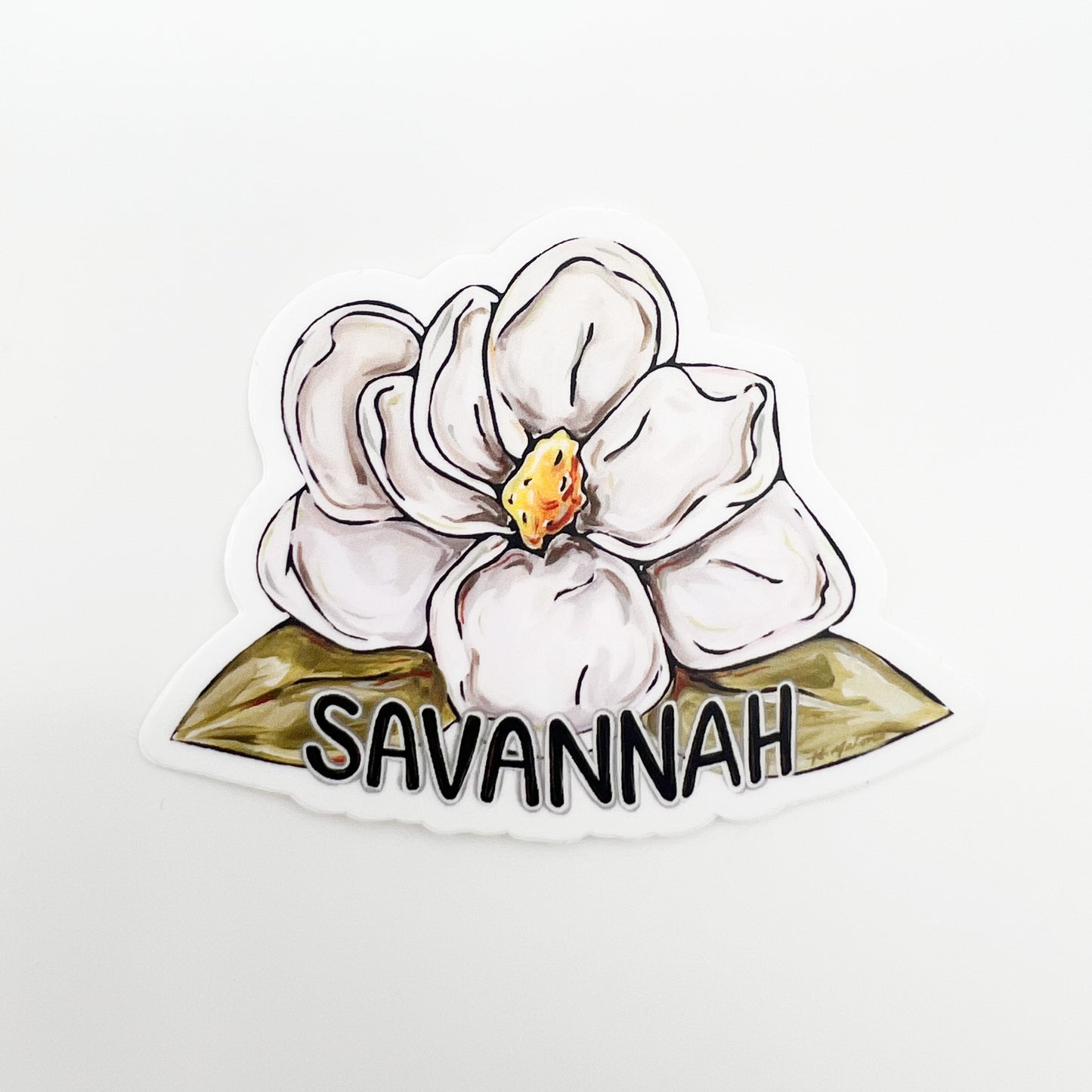 Savannah Magnolia Sticker