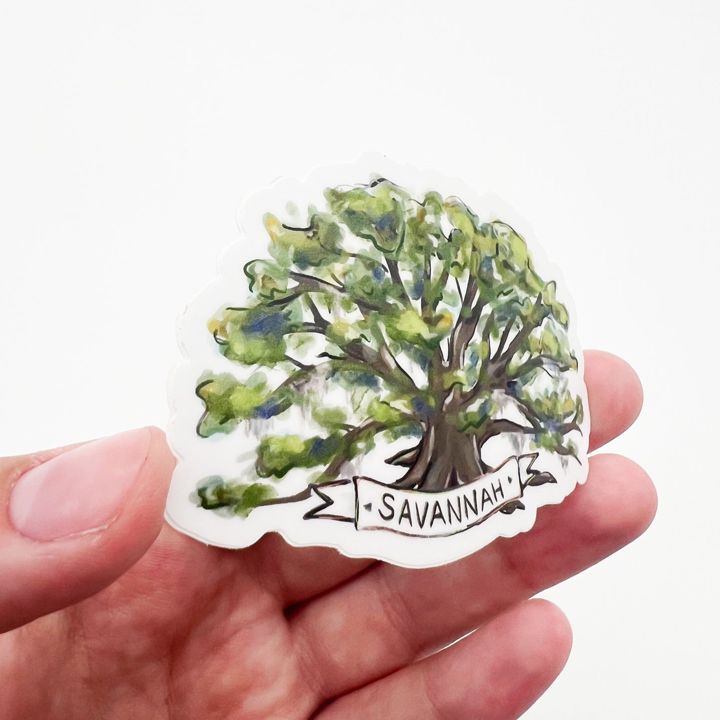 Savannah Oak Tree Sticker