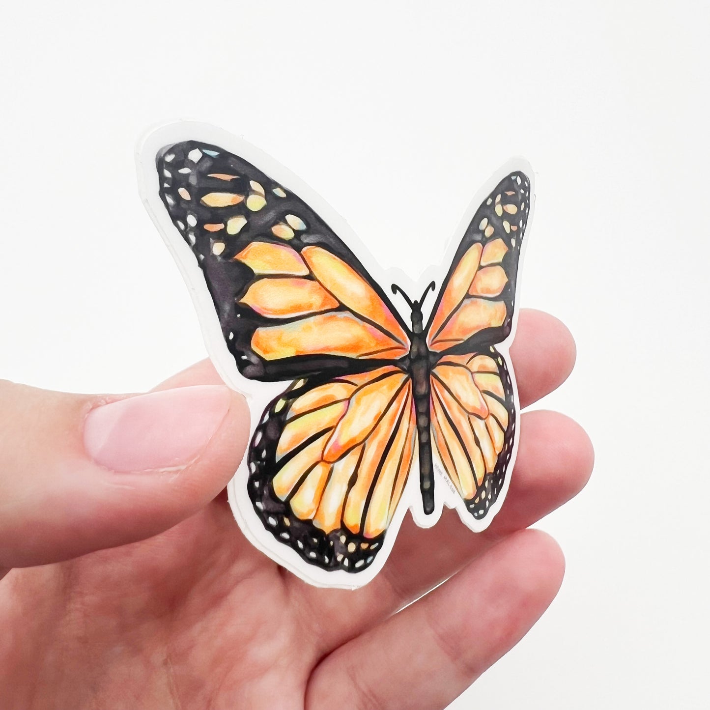 Monarch Butterfly Sticker