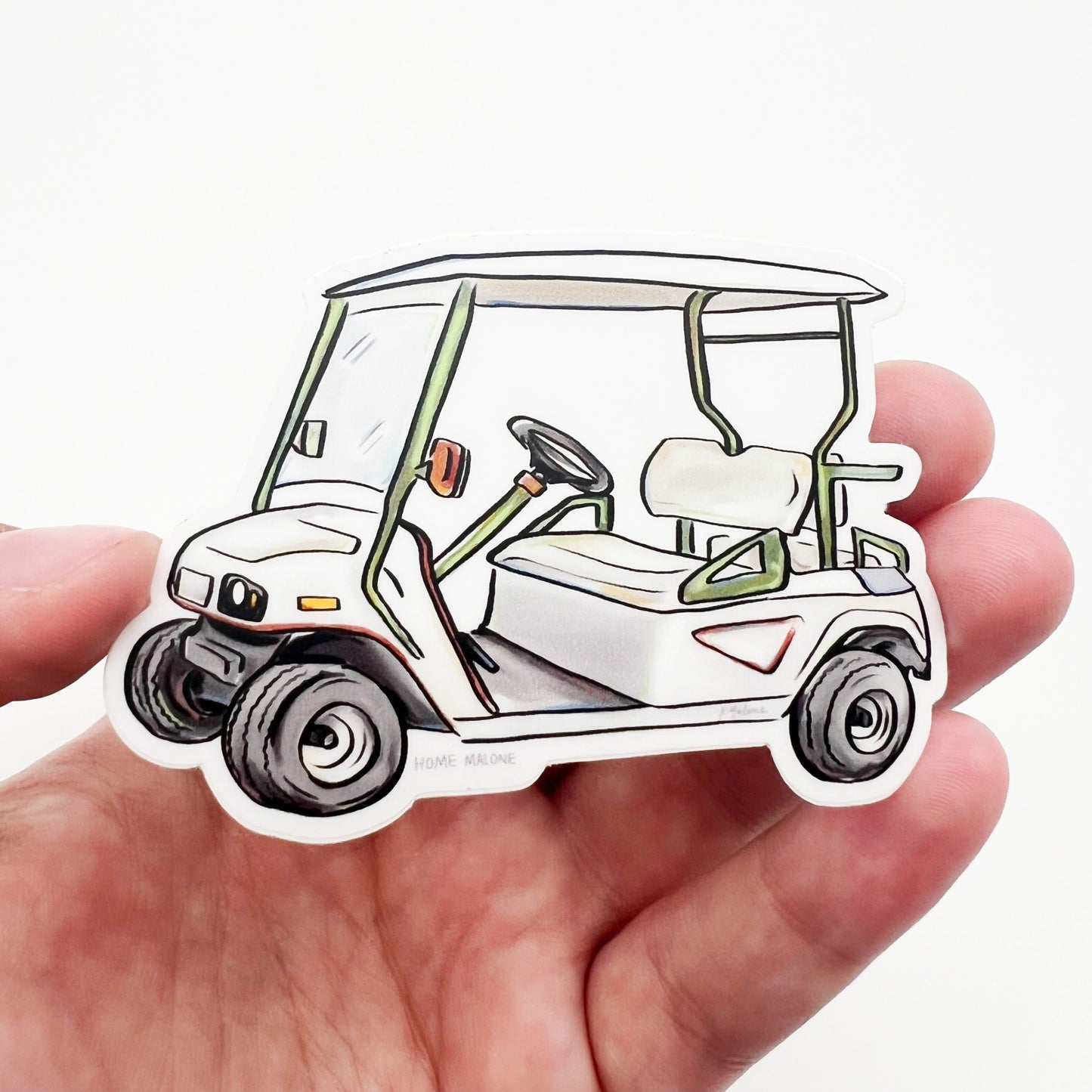 Golf Cart Sticker