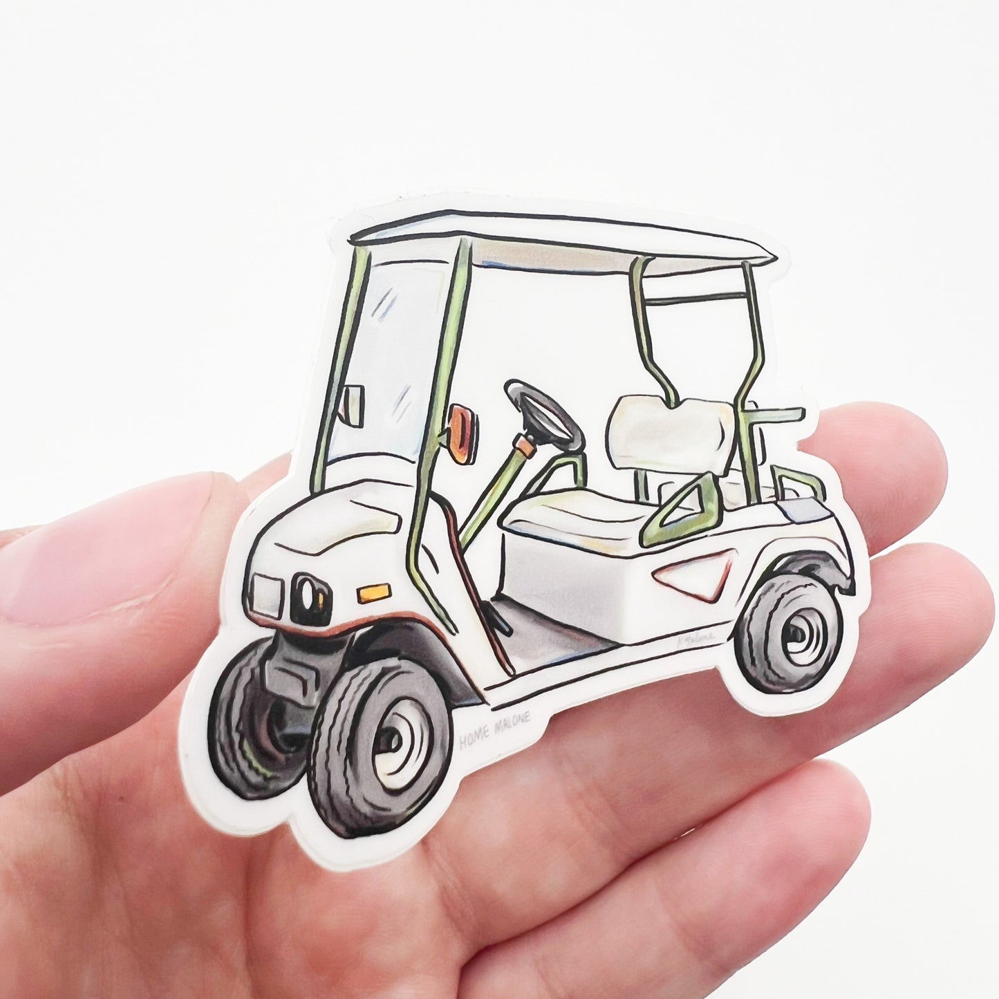 Golf Cart Sticker