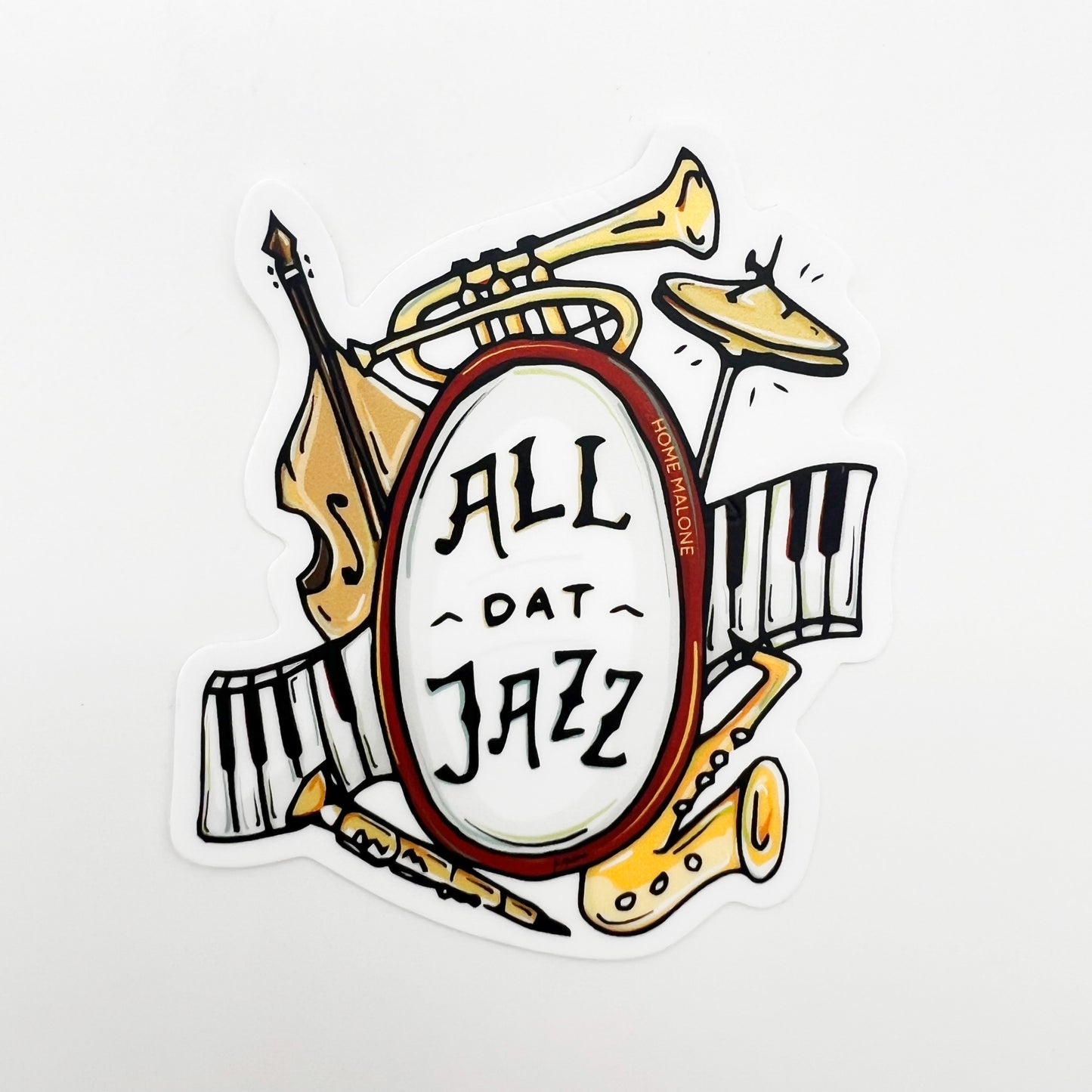 All Dat Jazz Sticker