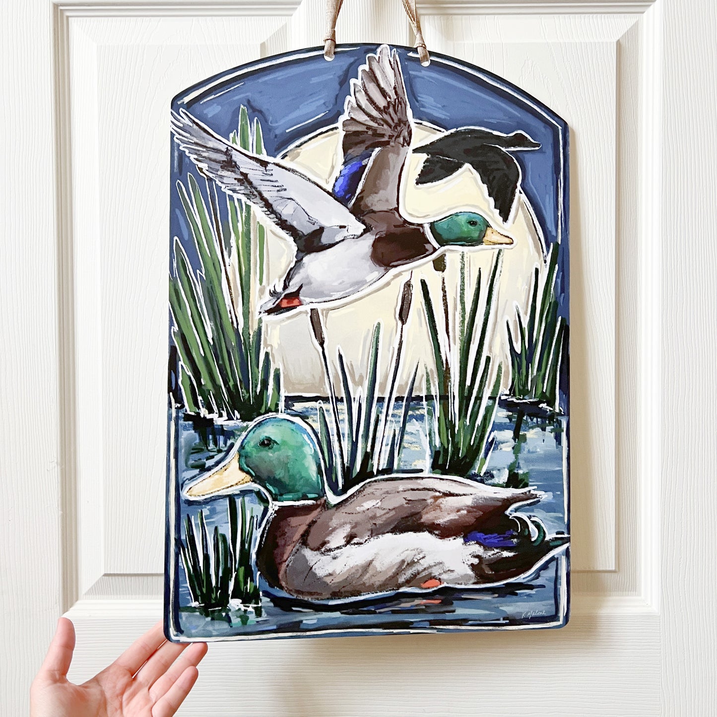 Mallard Ducks Door Hanger