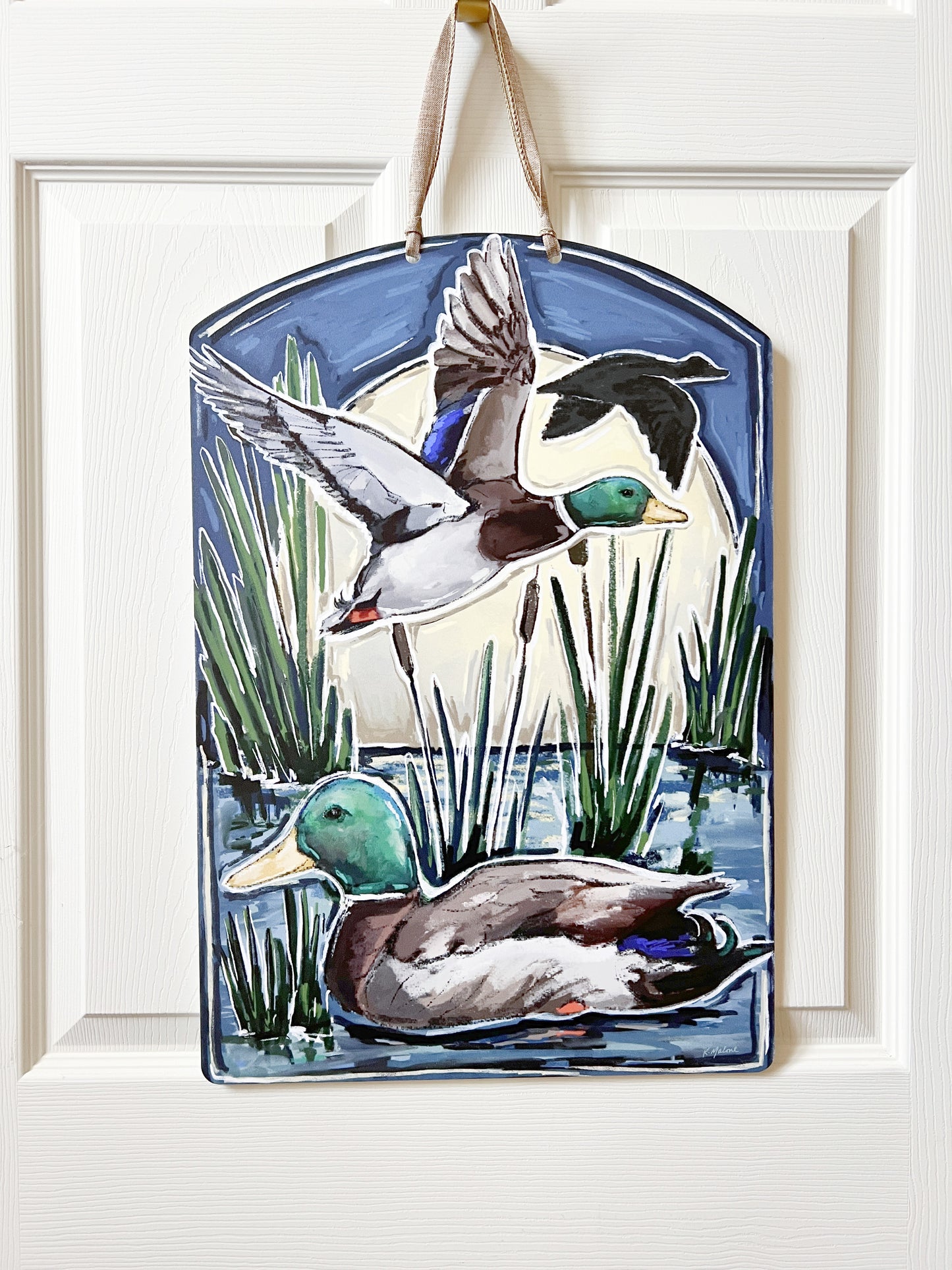 Mallard Ducks Door Hanger