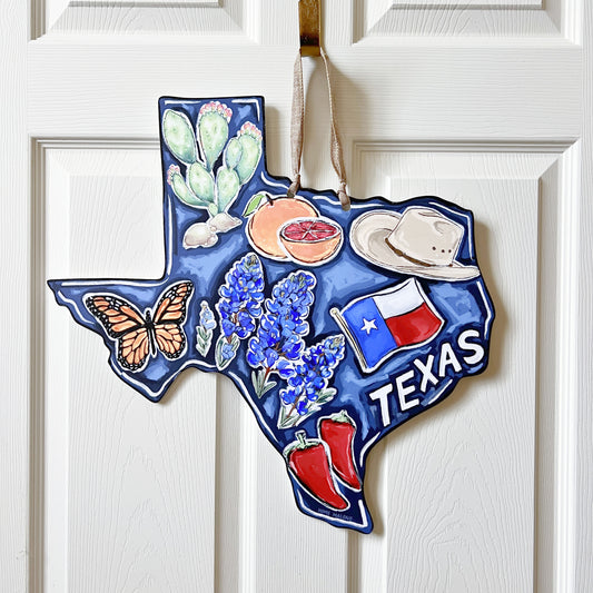 Texas State Favorites Door Hanger