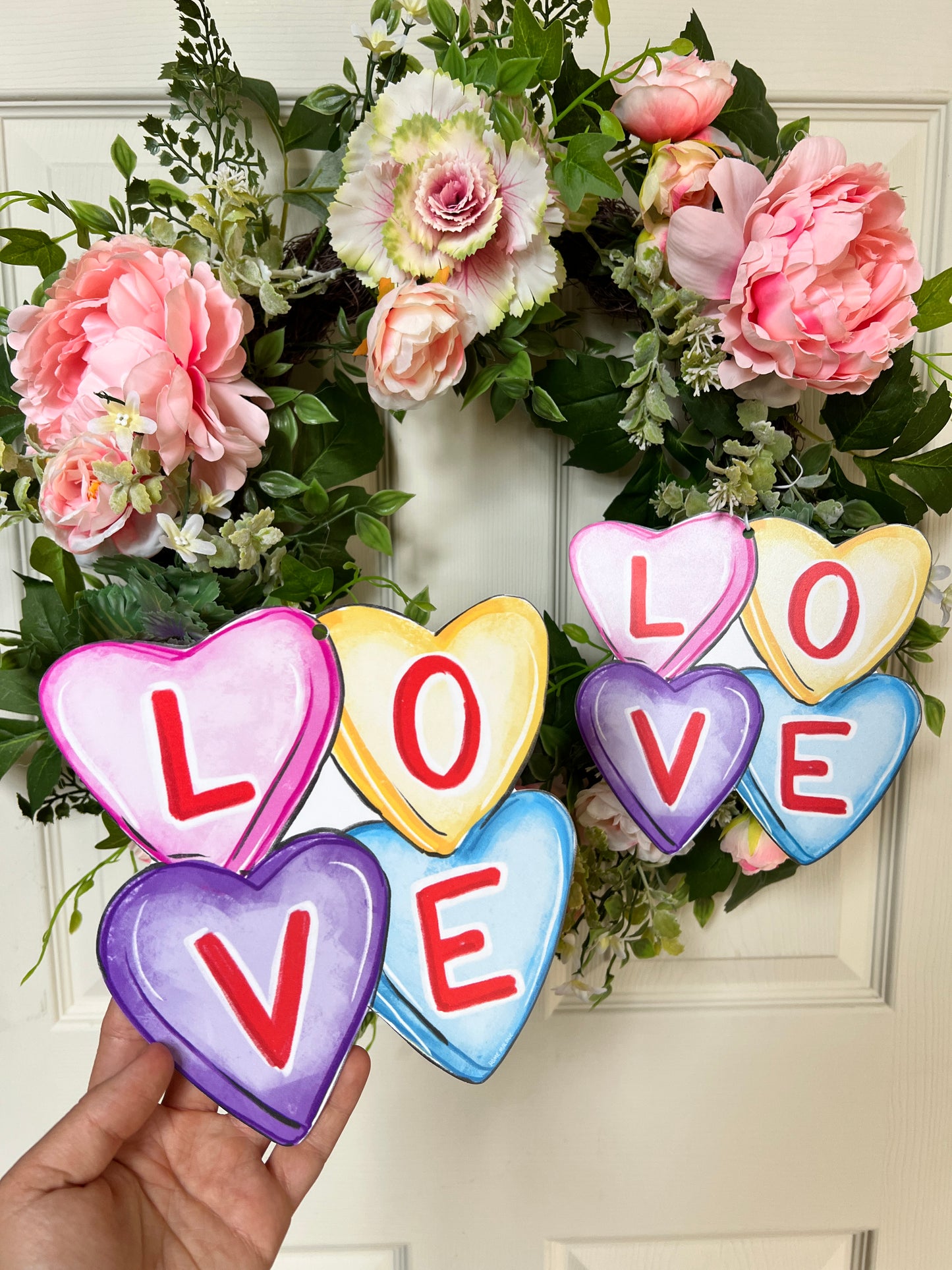 Love Conversation Hearts Decornament