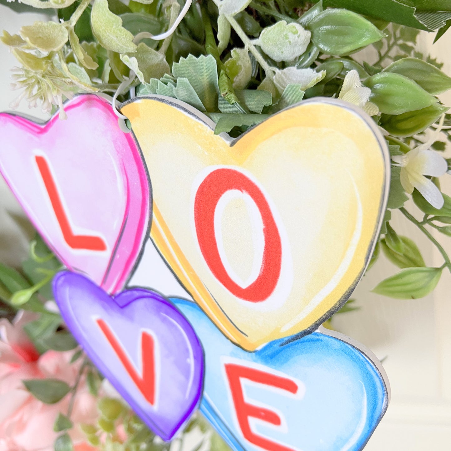 Love Conversation Hearts Decornament