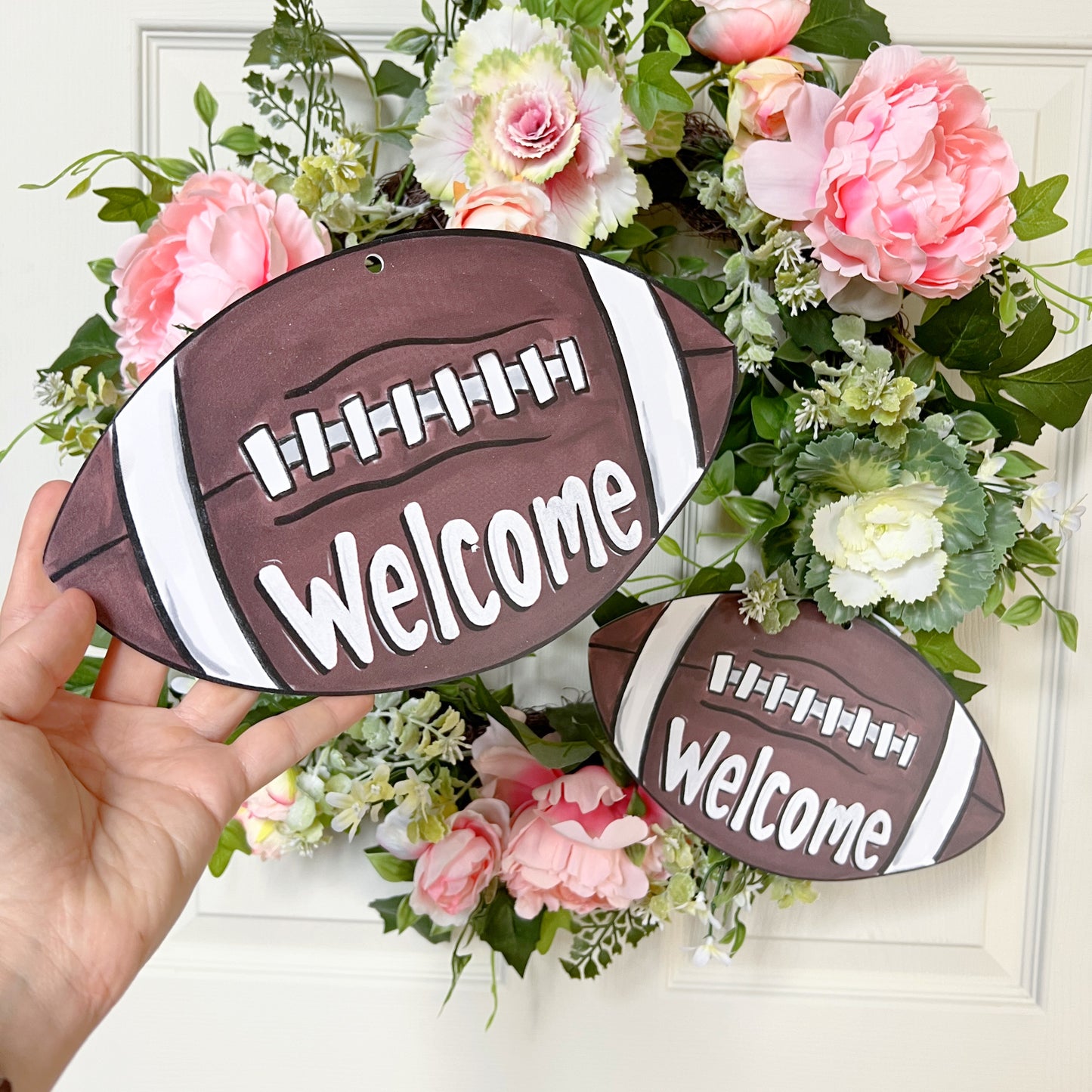 Football Welcome Decornament