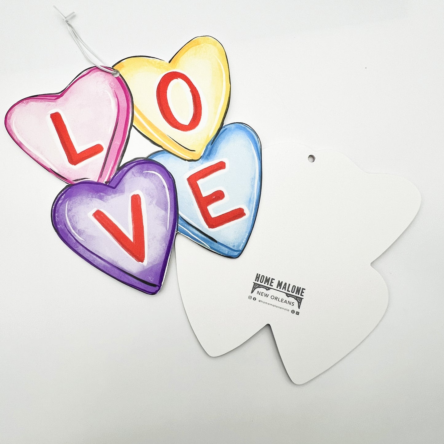 Love Conversation Hearts Decornament