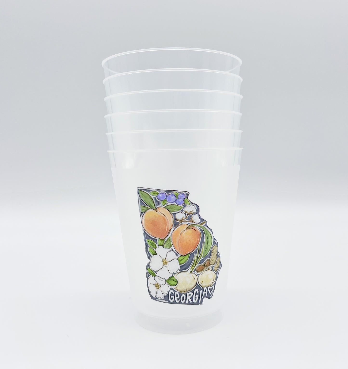 Georgia Favorites Party Cup Set