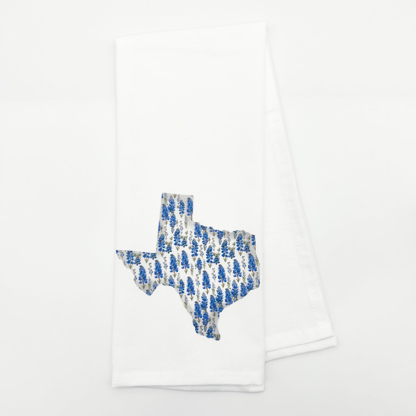 Texas State Bluebonnet Tea Towel-Lone Star State Floral