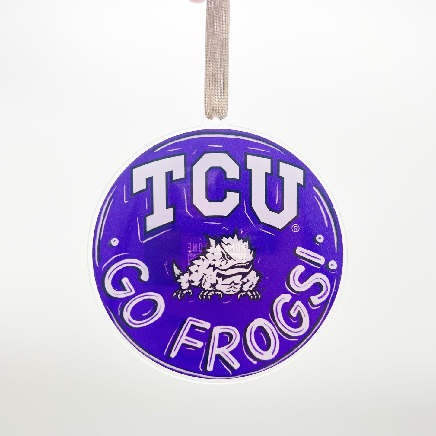 Texas Christian University Acrylic Ornament