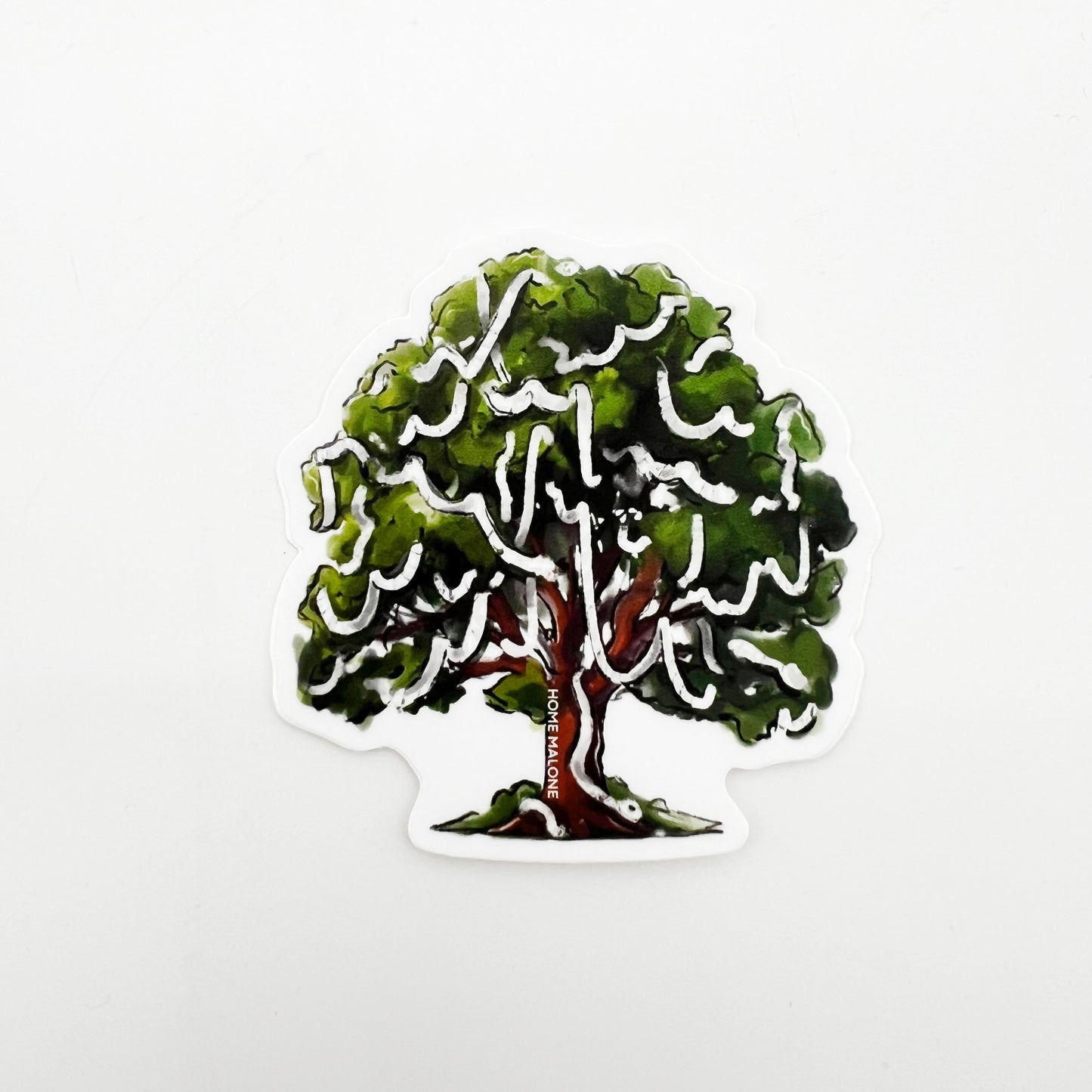 Toilet Paper Tree Sticker