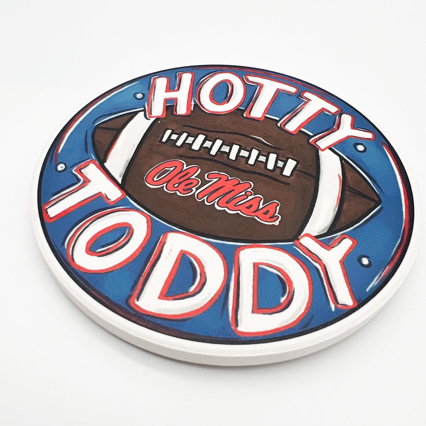 Ole Miss Hotty Toddy Coaster