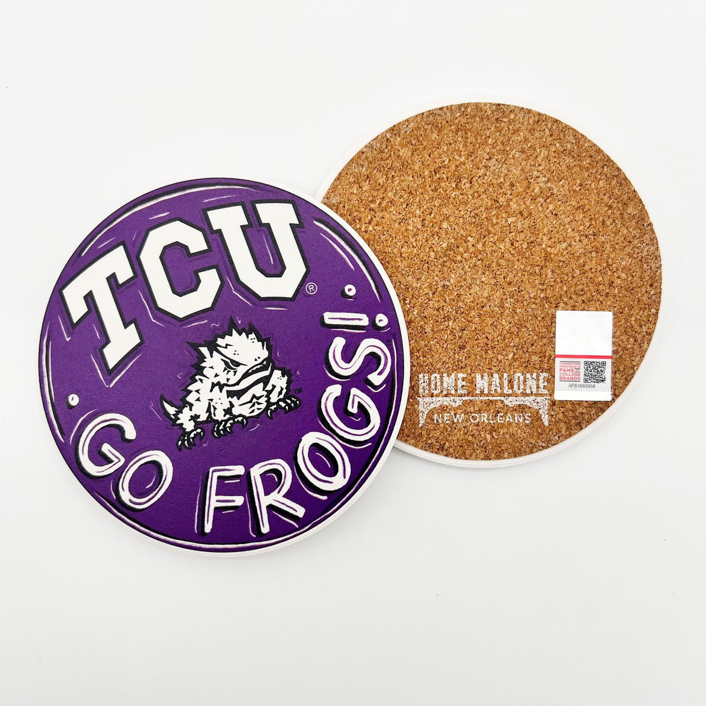 Texas Christian University Coaster
