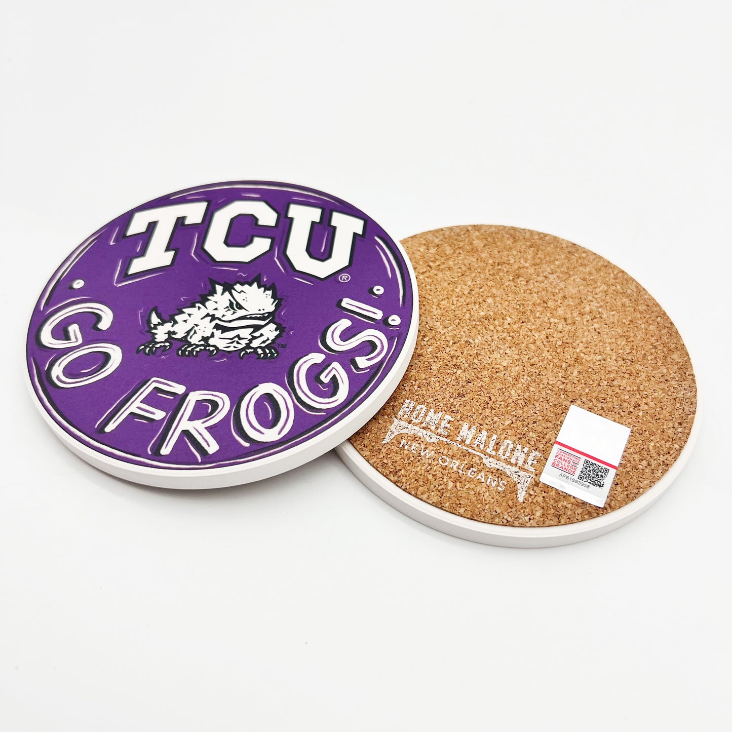 Texas Christian University Coaster