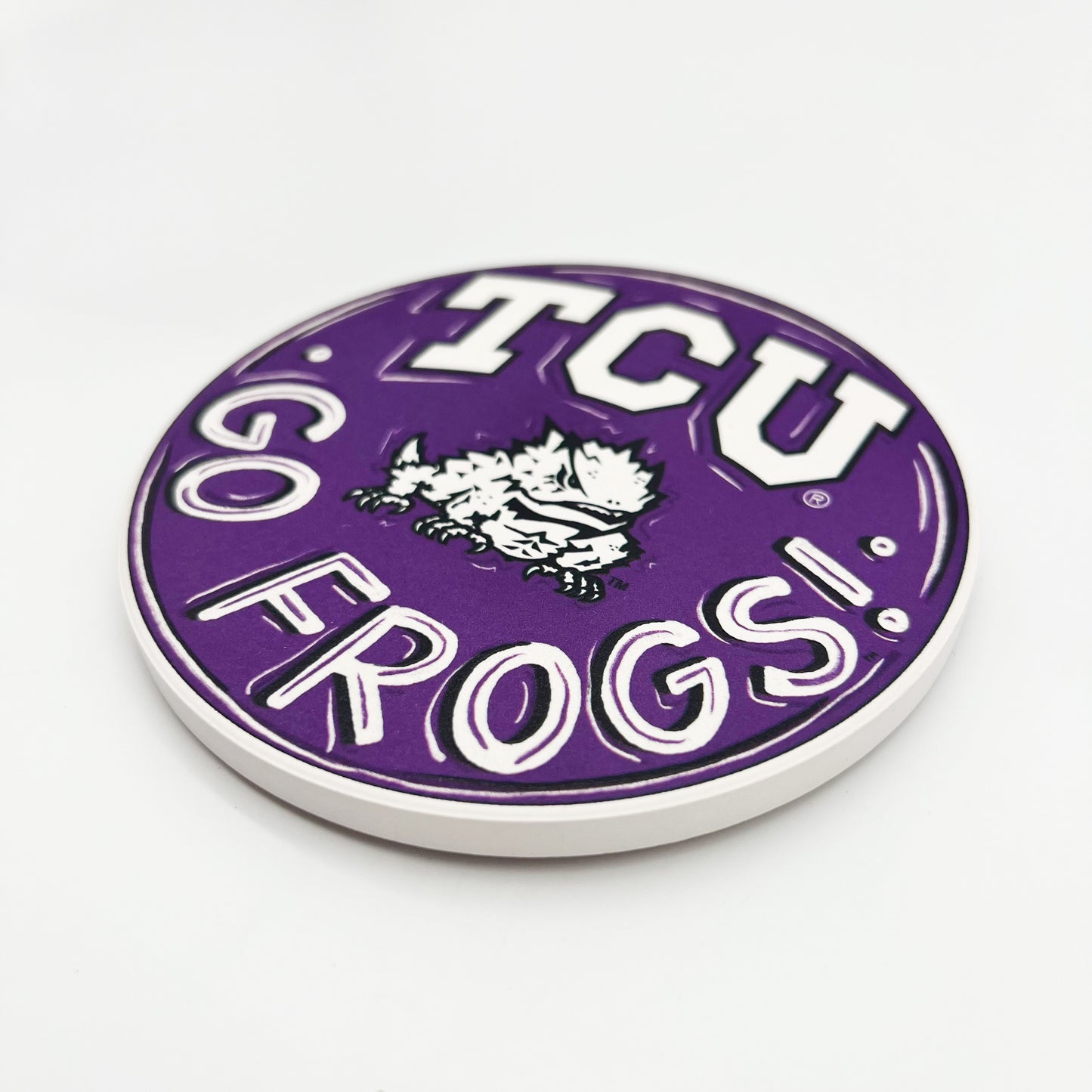 Texas Christian University Coaster
