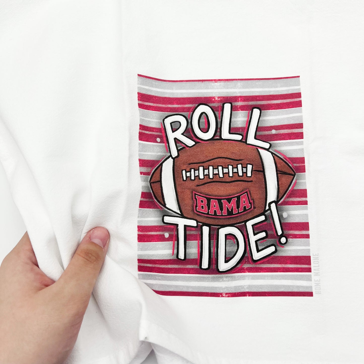 Alabama Roll Tide Tea Towel