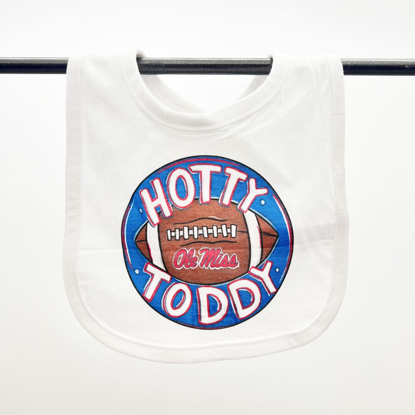 Ole Miss Hotty Toddy Baby Bib