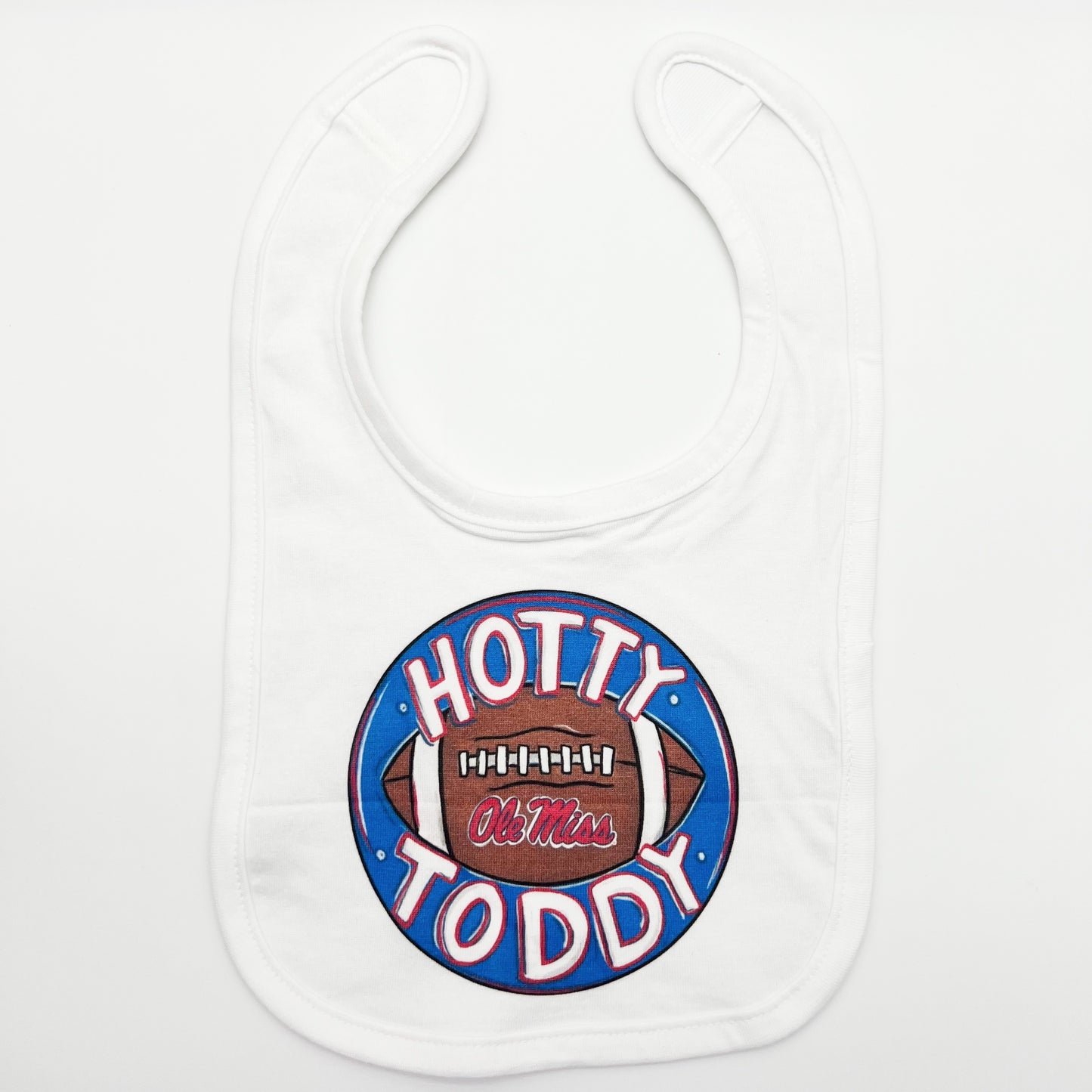 Ole Miss Hotty Toddy Baby Bib