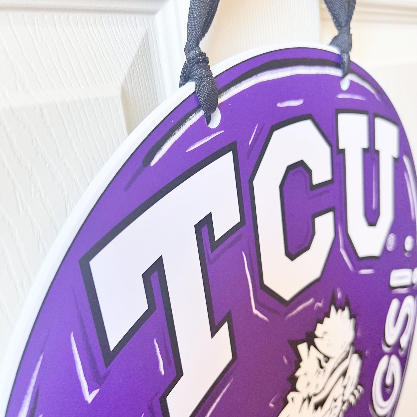 Texas Christian University Door Hanger
