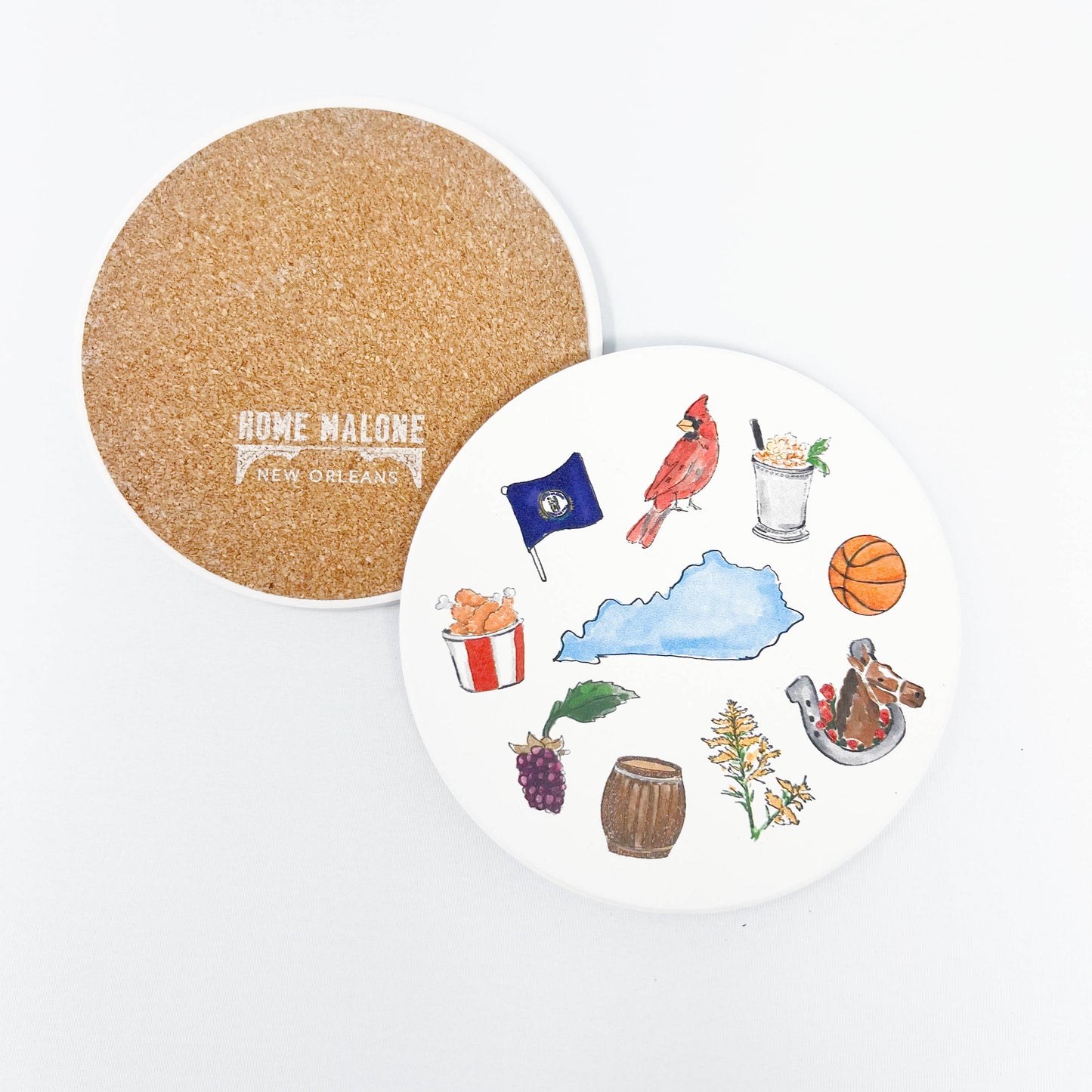 Kentucky Icons Coaster