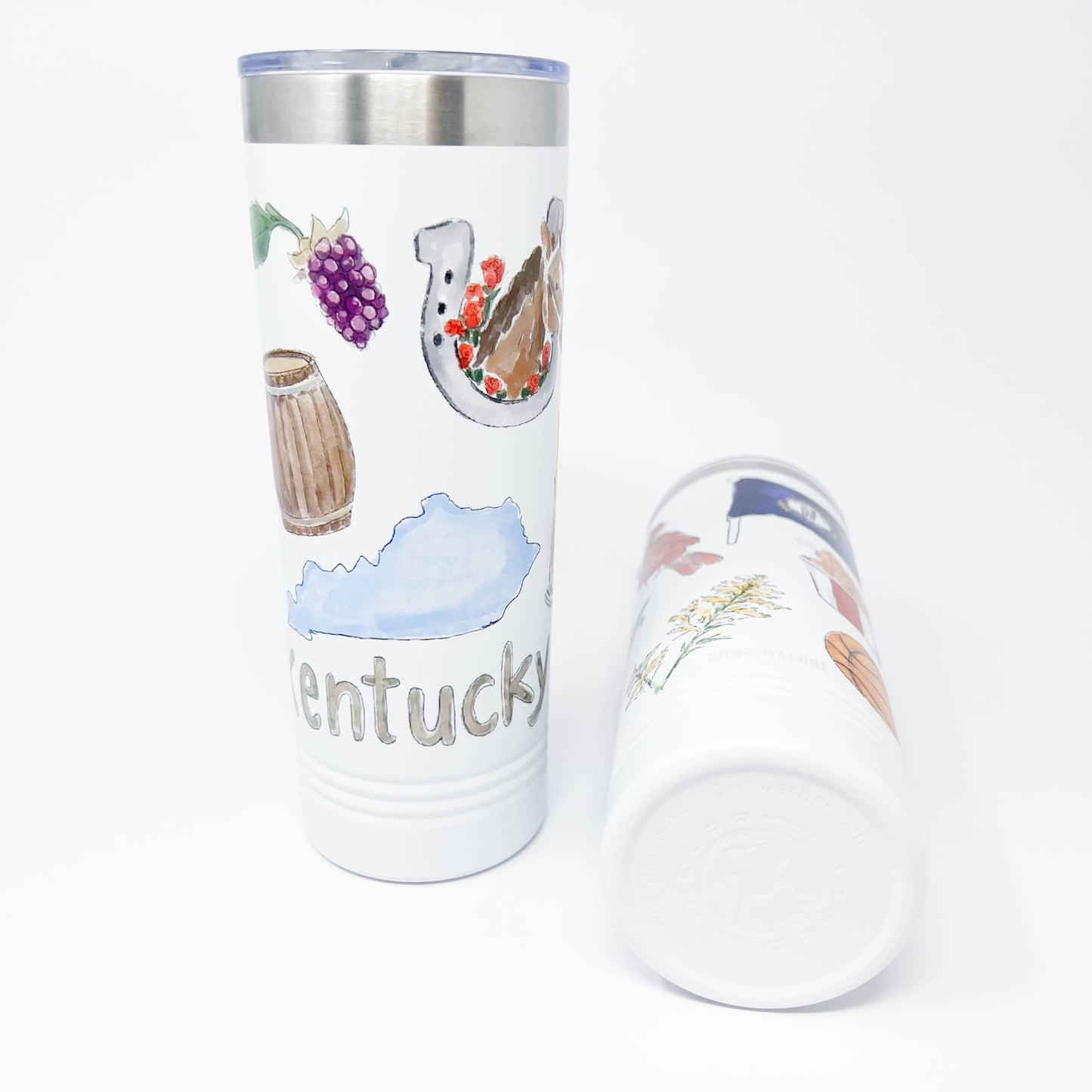 Kentucky Icons Skinny Tumbler 22oz