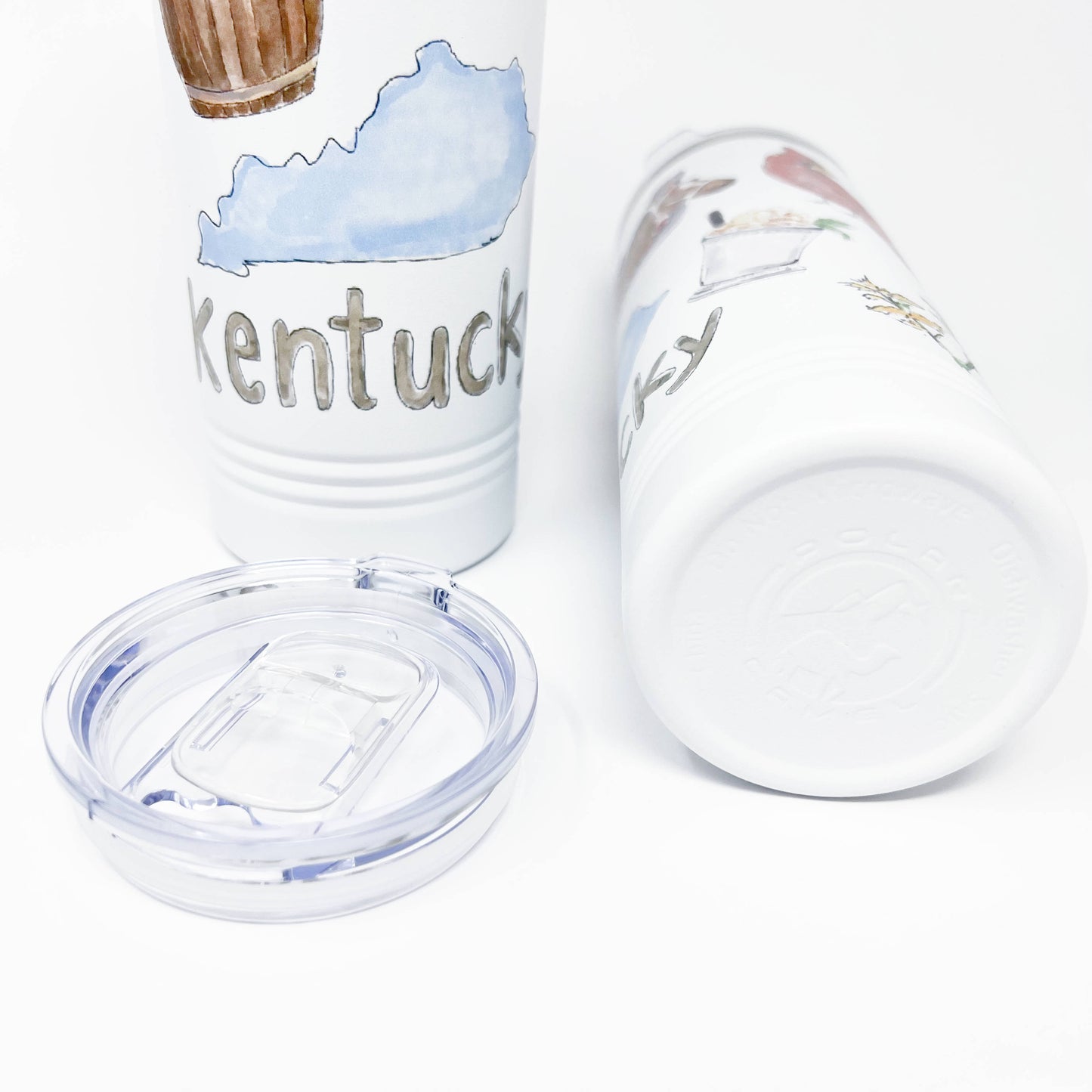 Kentucky Icons Skinny Tumbler 22oz