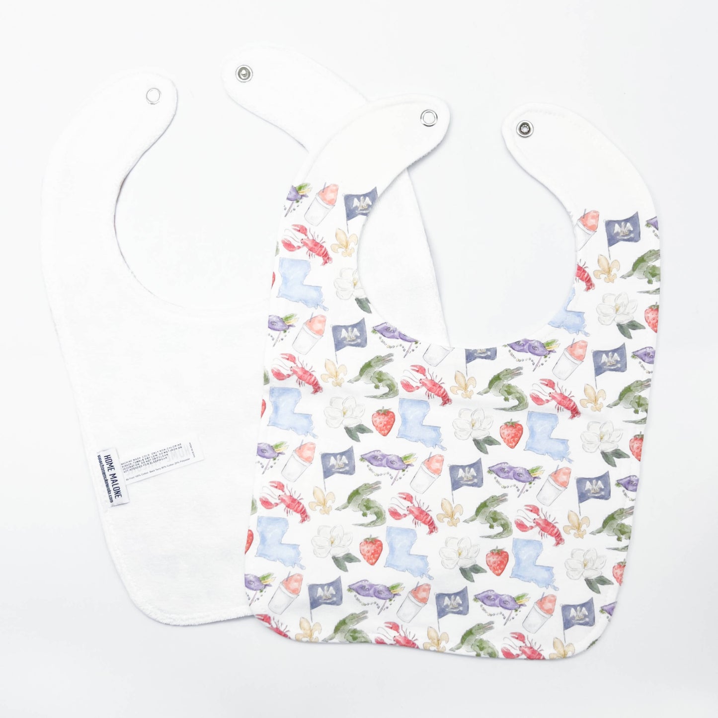 Louisiana Icons Baby Bib