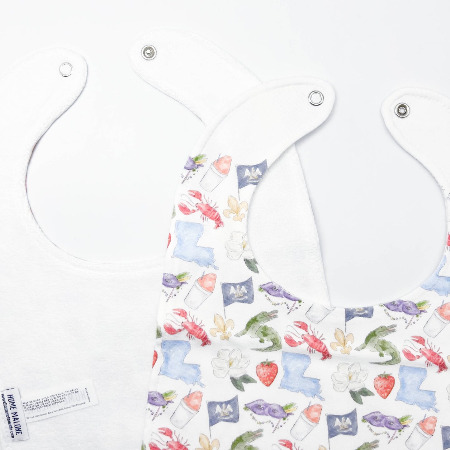 Louisiana Icons Baby Bib