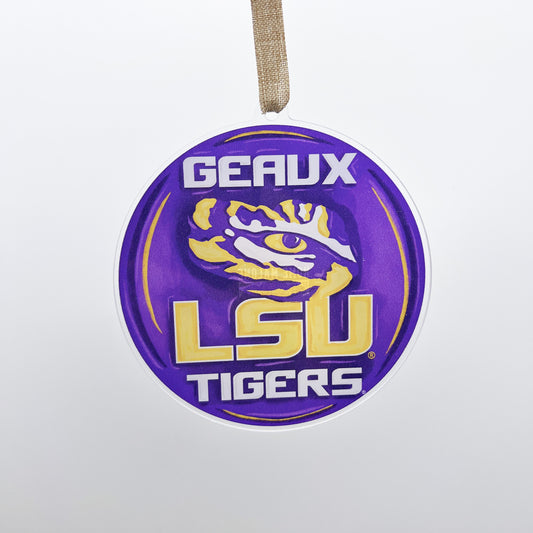 Louisiana State University Acrylic Ornament