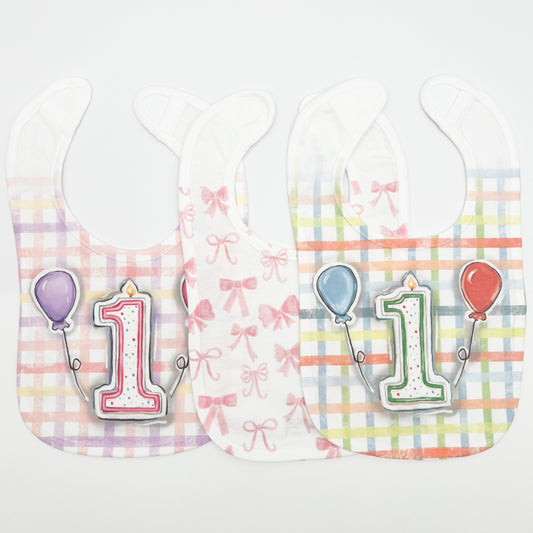 1st Birthday Baby Bib Baby Shower Gift New Baby Arrival