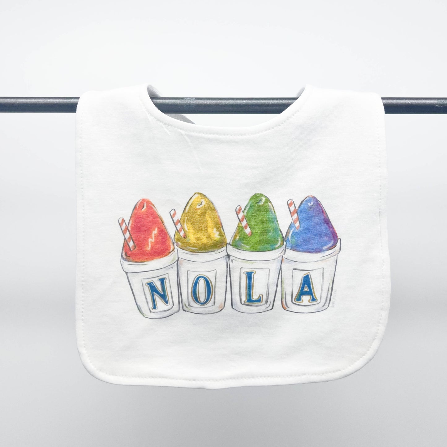 NOLA Sno-Ball Baby Bib