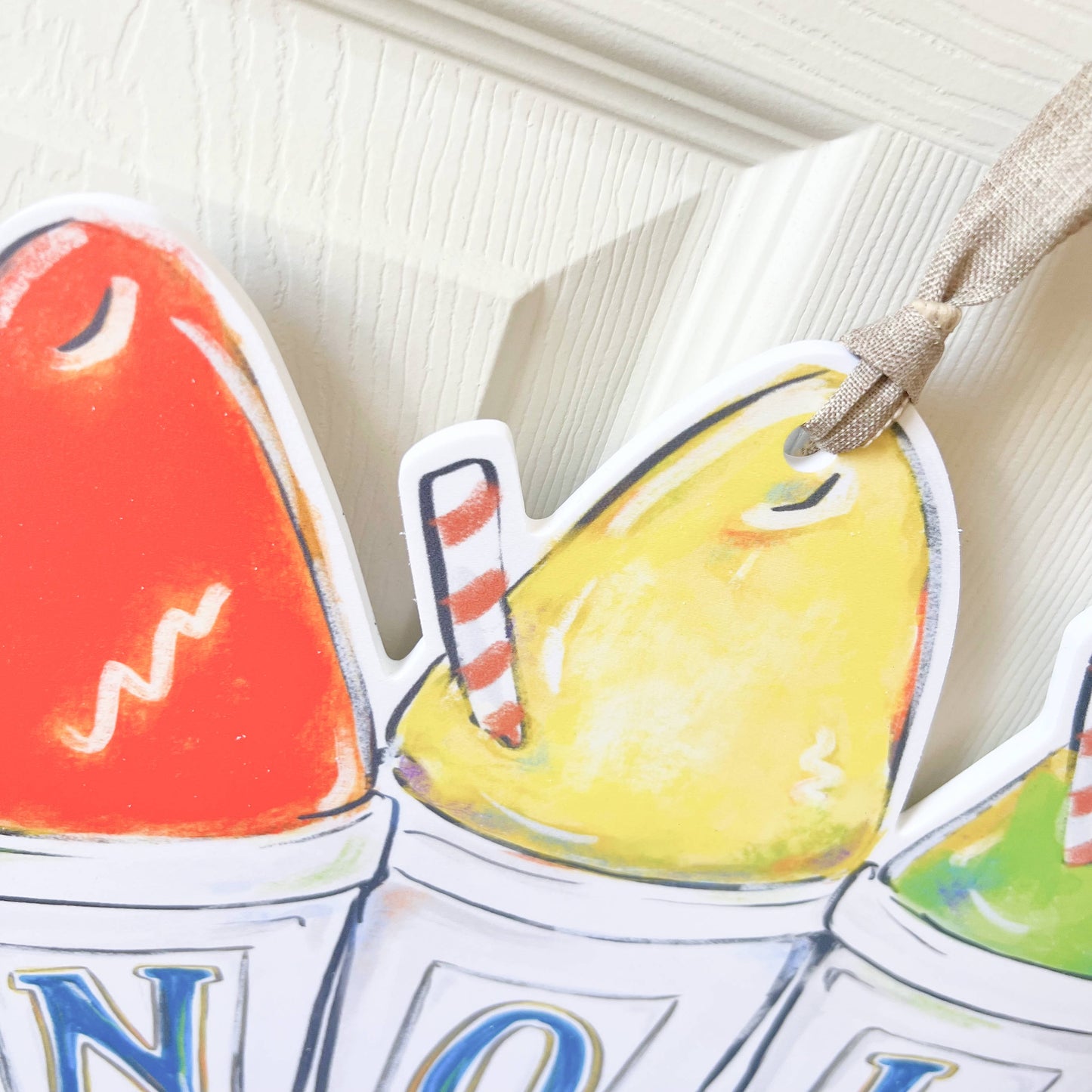 NOLA Sno-Ball Door Hanger