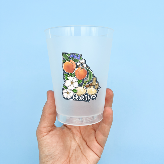 Georgia Favorites Party Cup Set