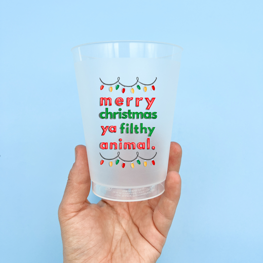 Ya Filthy Animal Party Cup Set
