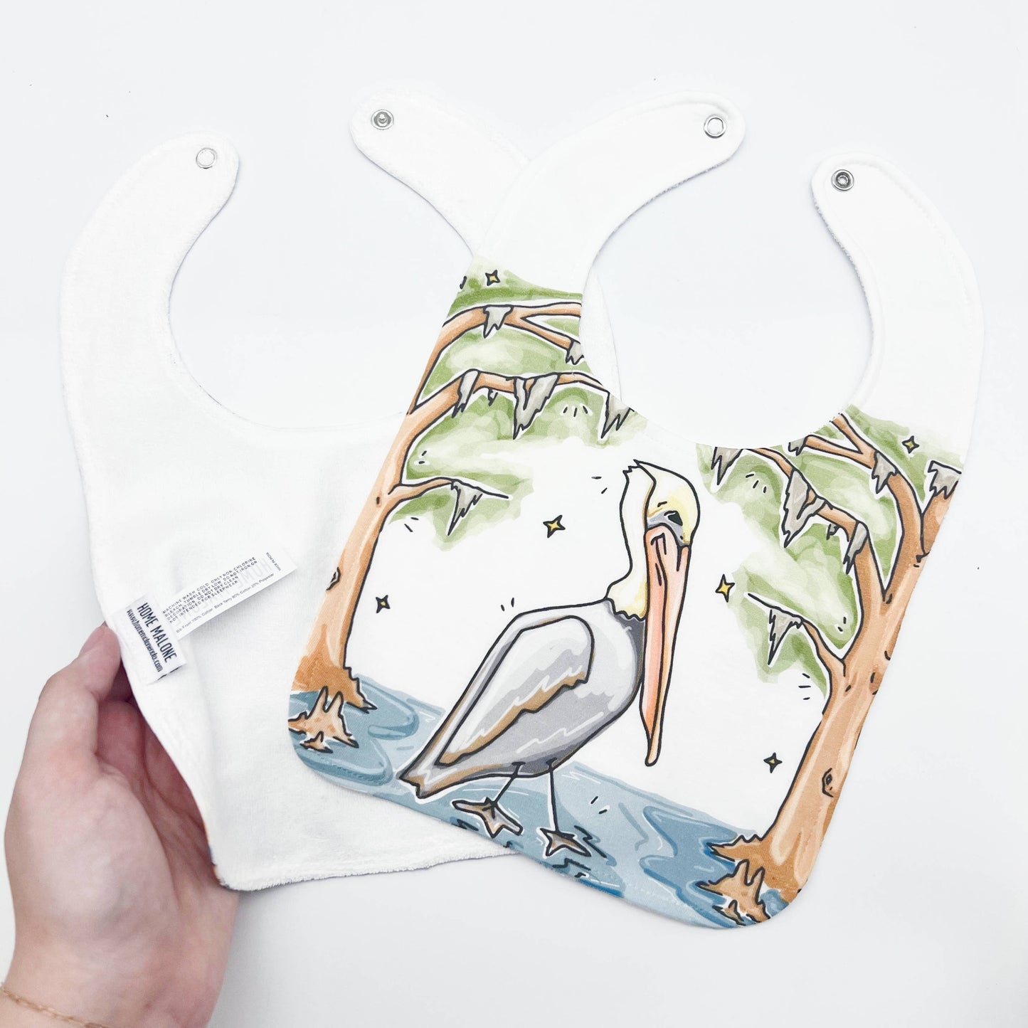 Pelican Cypress Baby Bib
