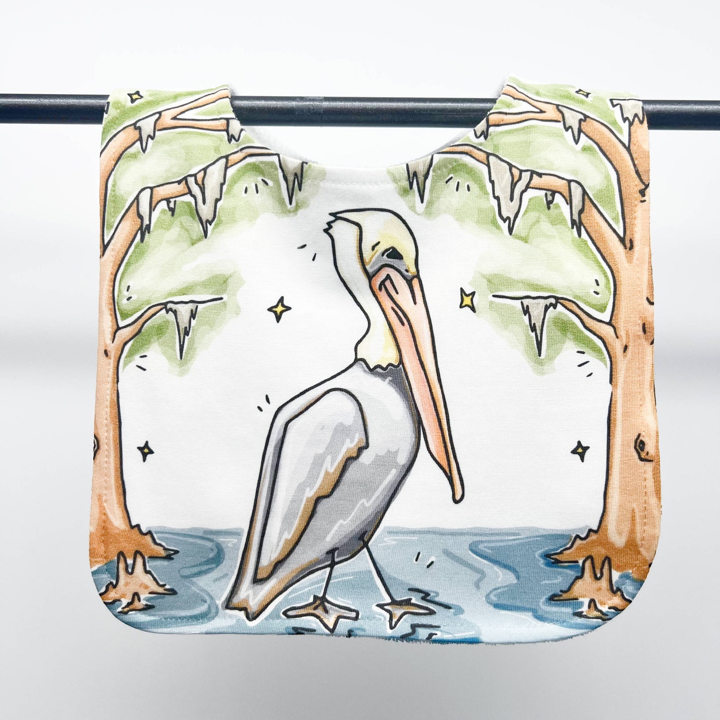 Pelican Cypress Baby Bib