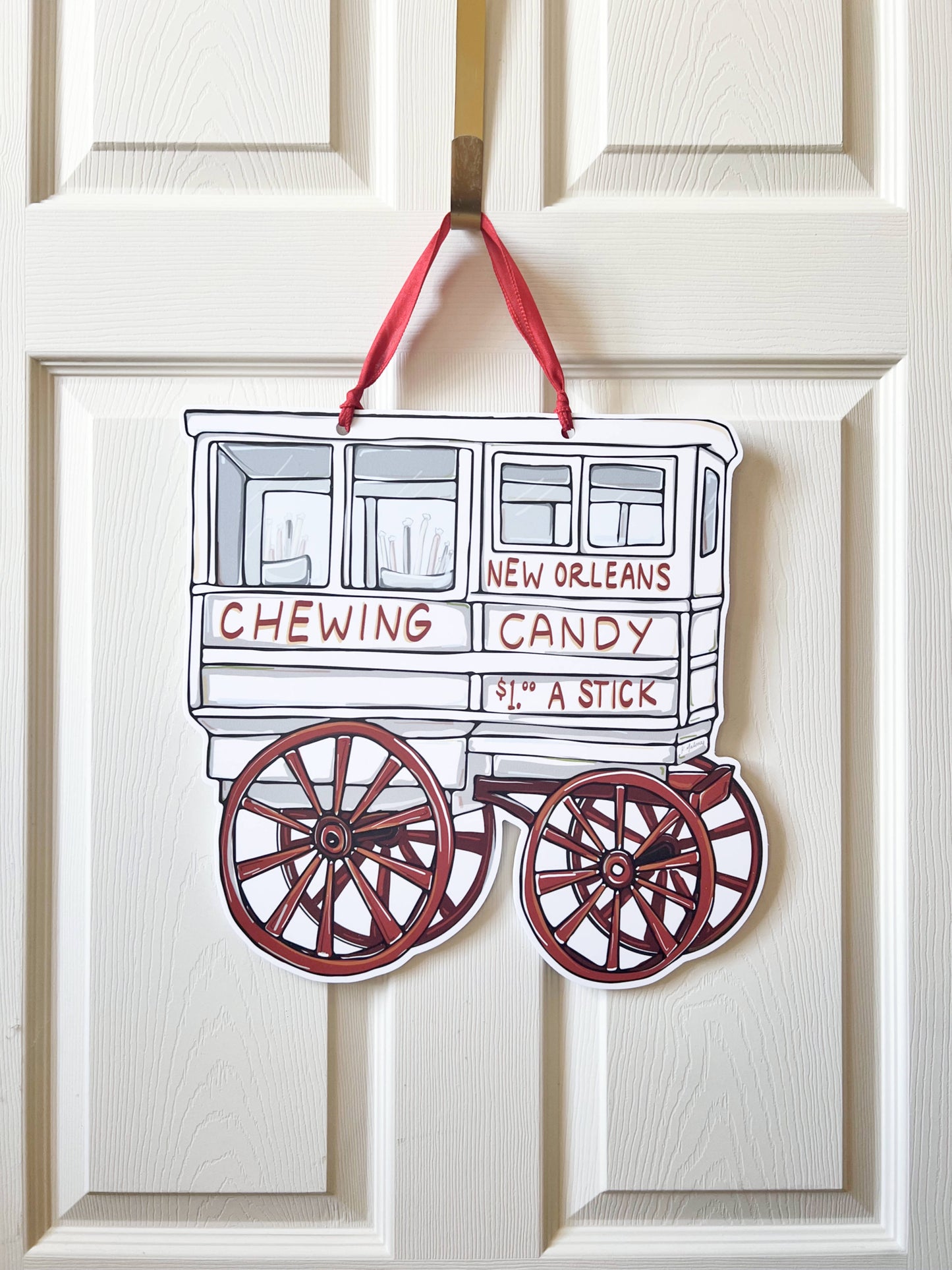 Roman Candy Door Hanger