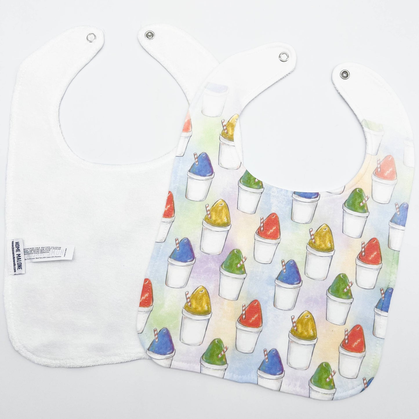 Sno-Balls Baby Bib