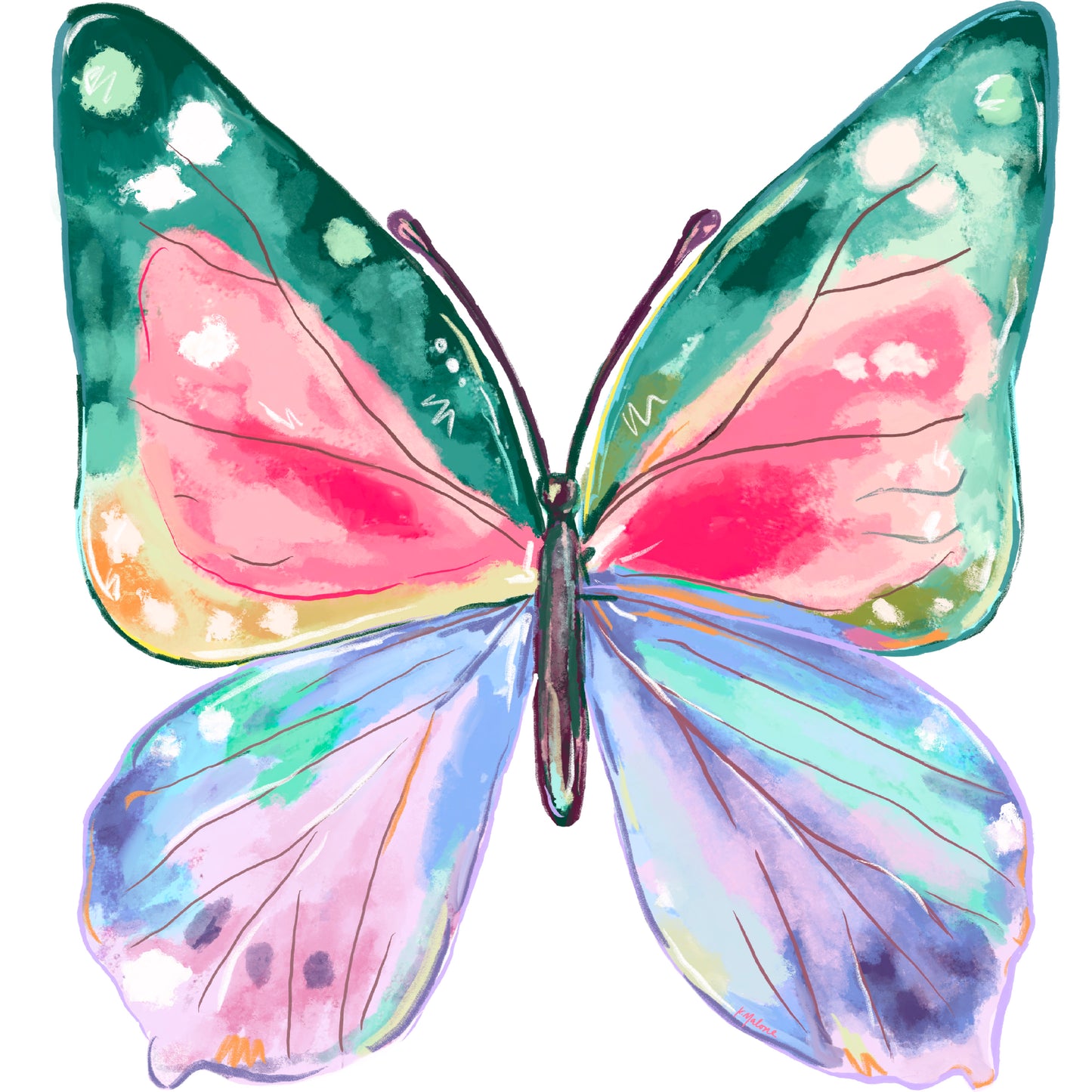 Spring Butterfly Decornament