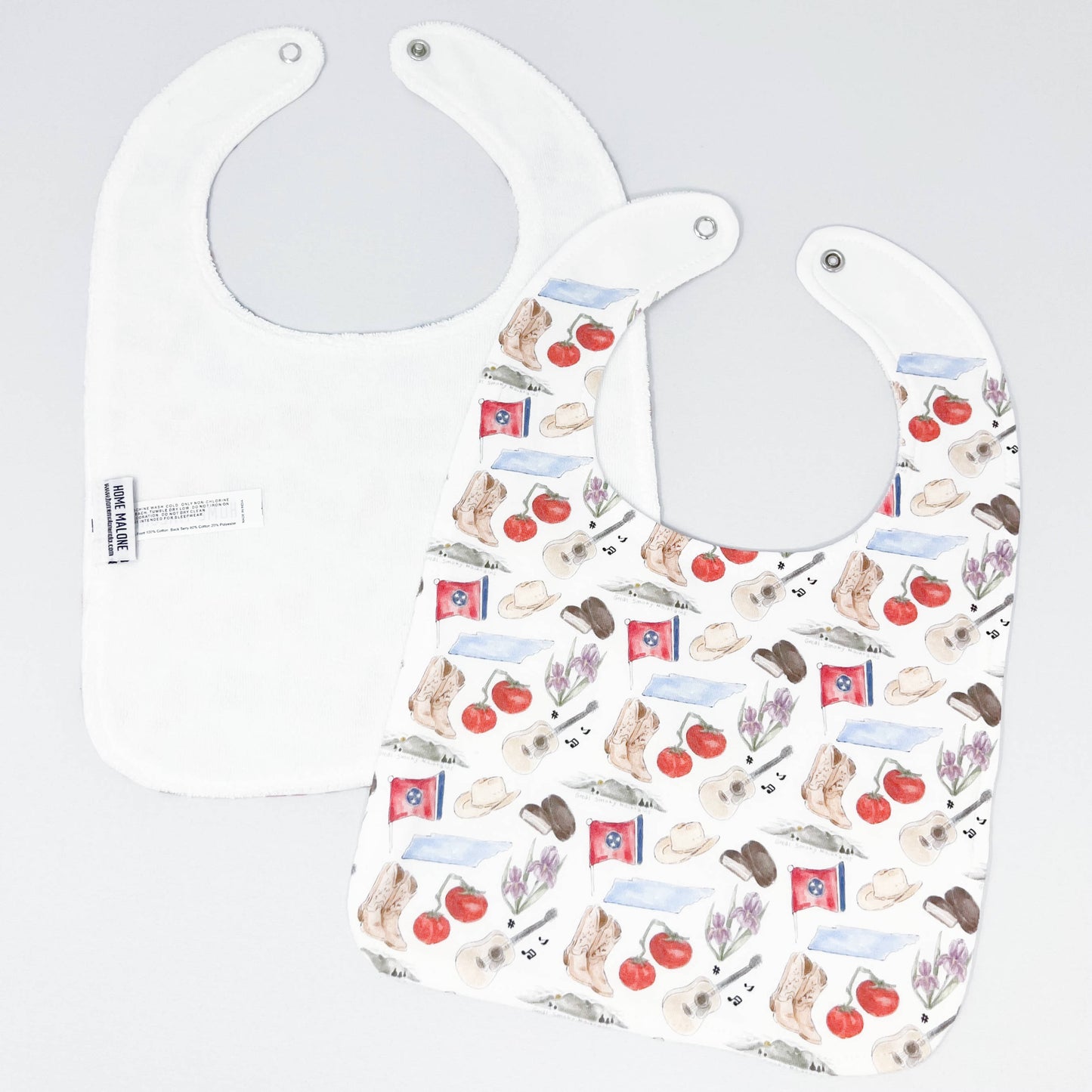 Tennessee Icons Baby Bib