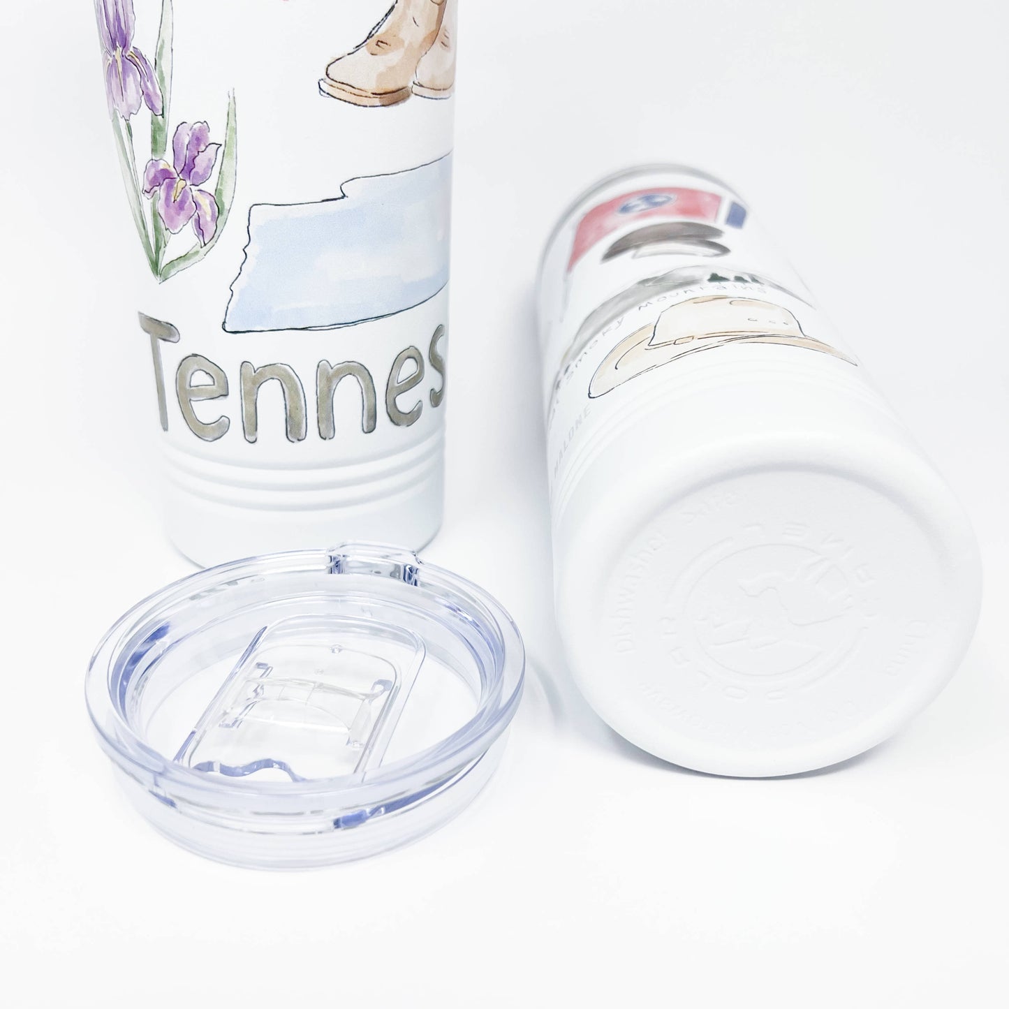 Tennessee Icons Skinny Tumbler 22oz