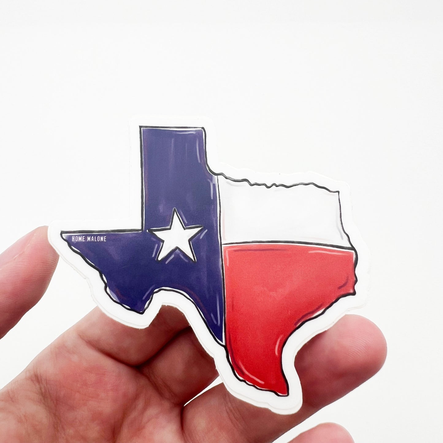 Texas State Flag Sticker