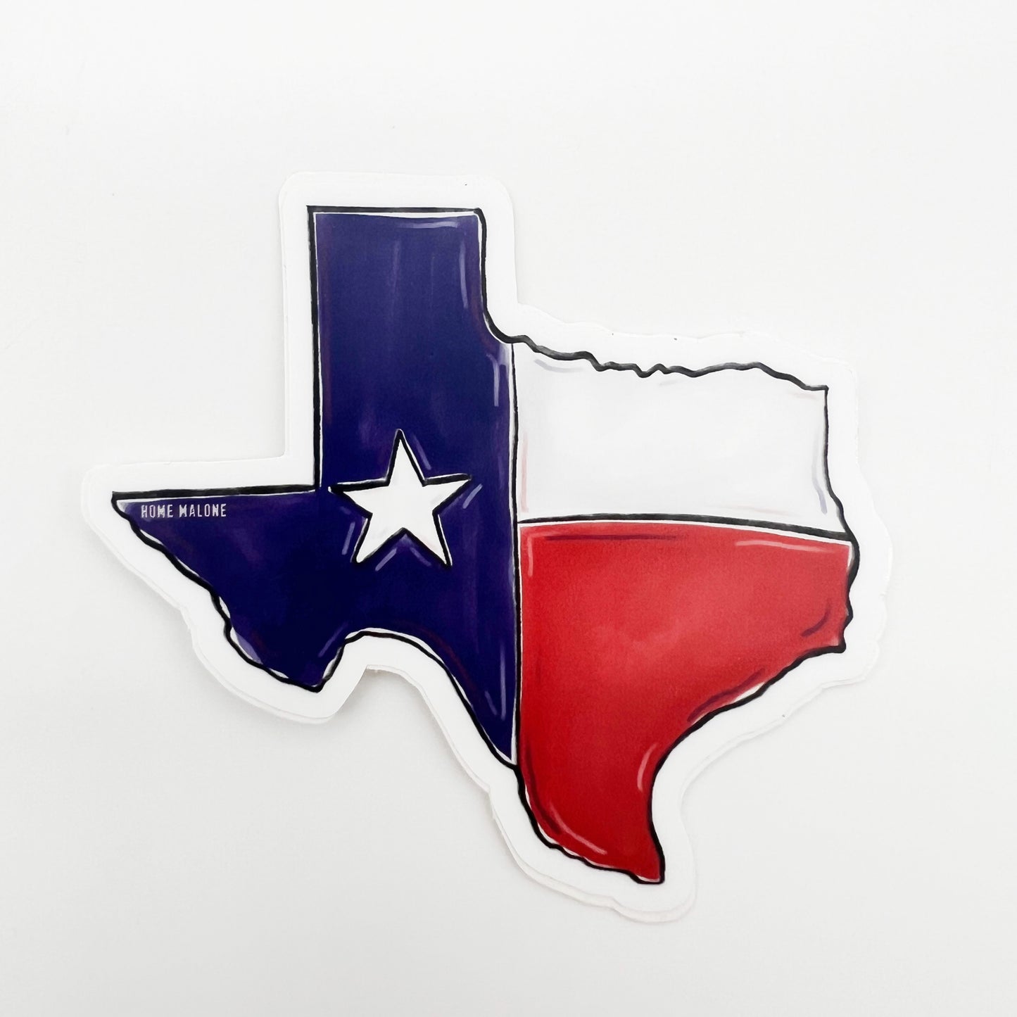 Texas State Flag Sticker