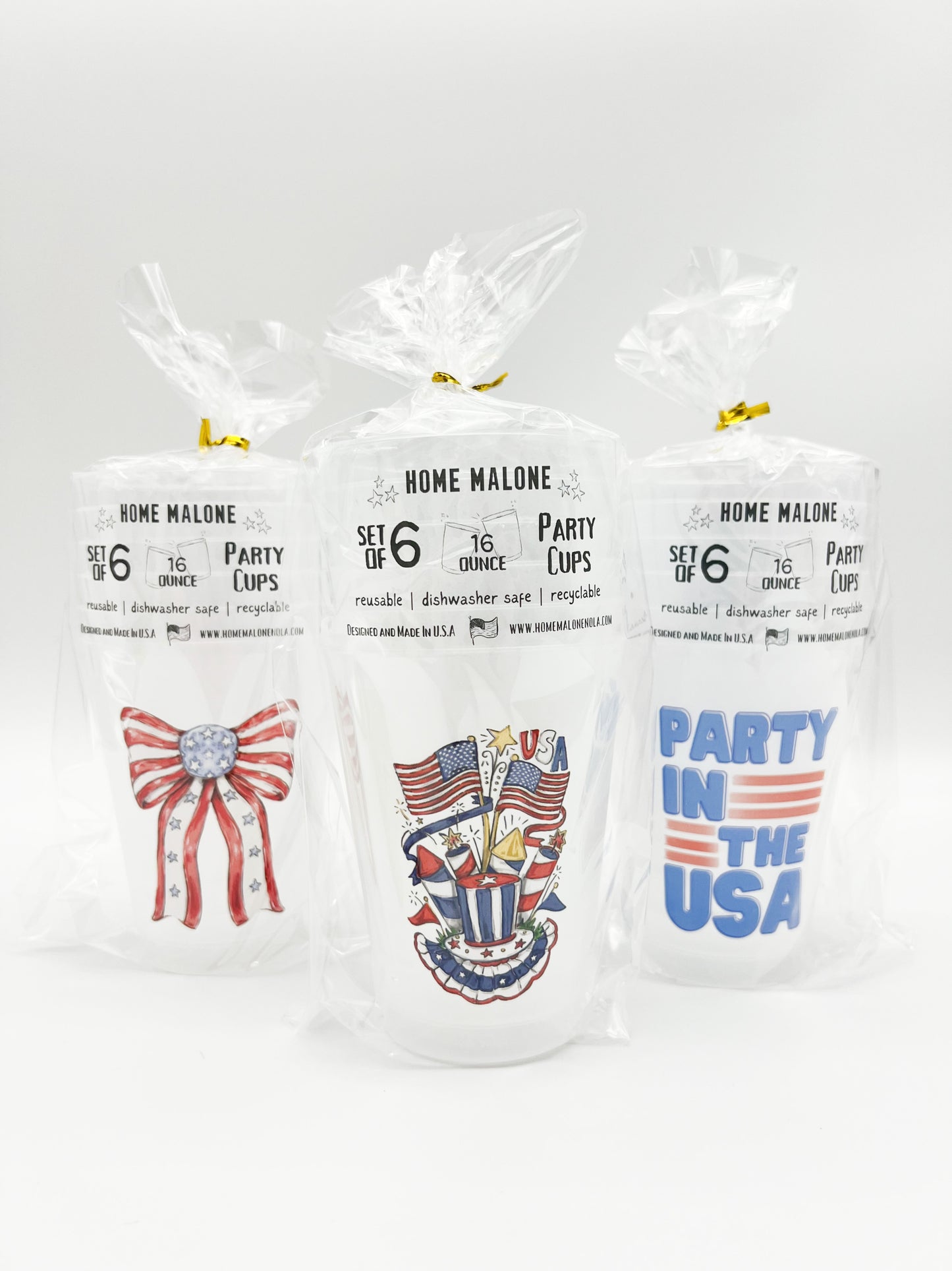 USA Party Cup Set