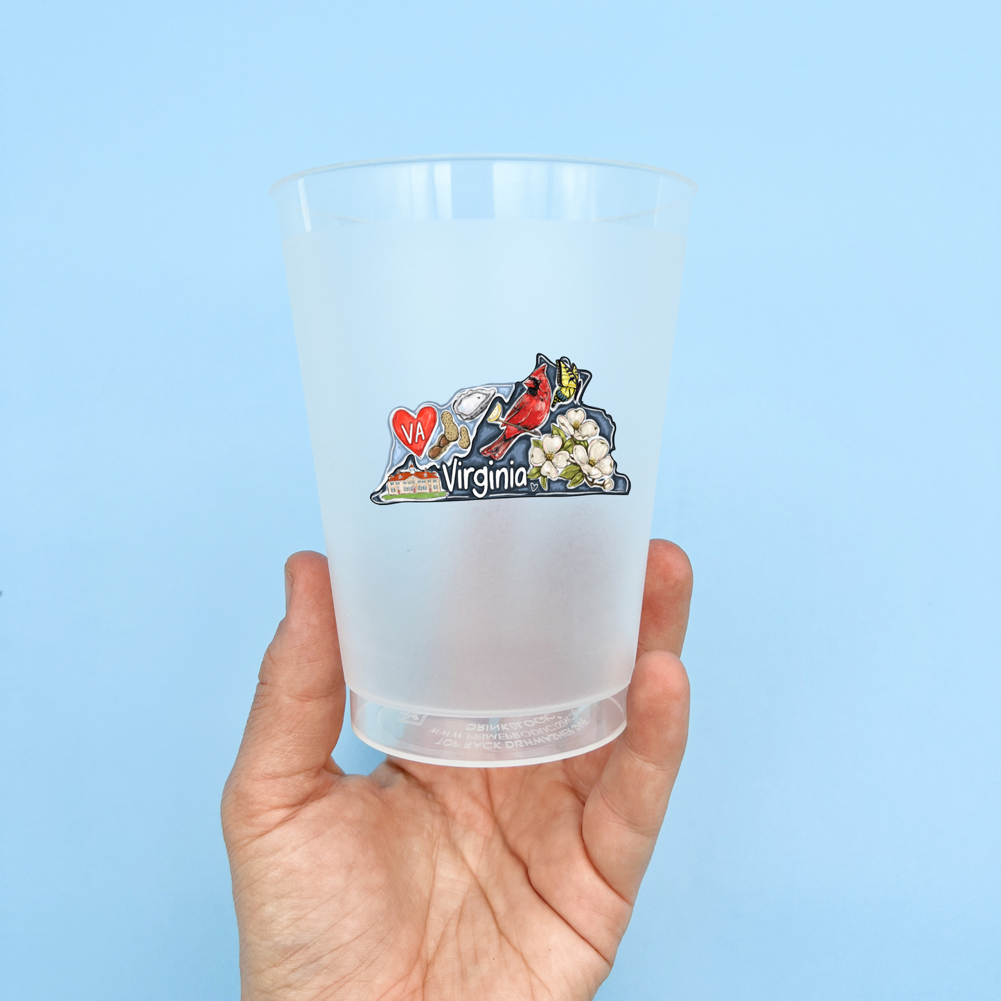 Virginia State Favorites Party Cup Set