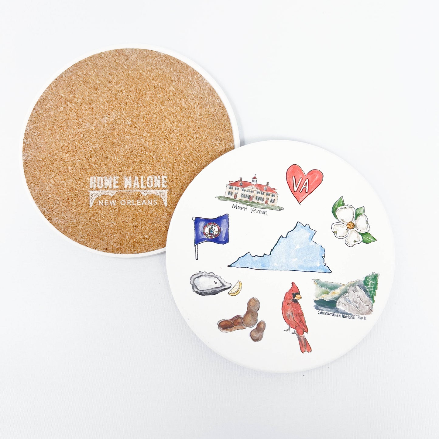 Virginia Icons Coaster