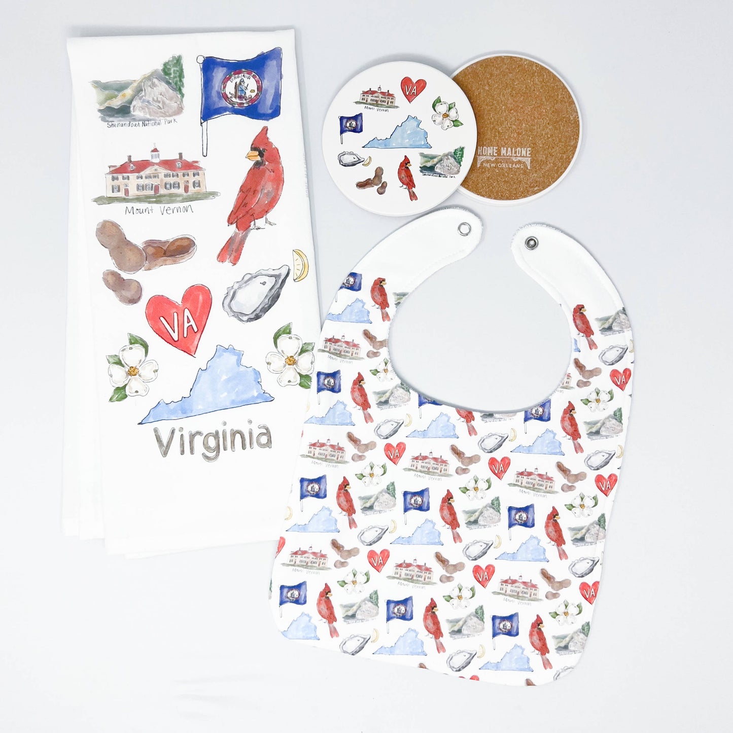 Virginia Icons Coaster